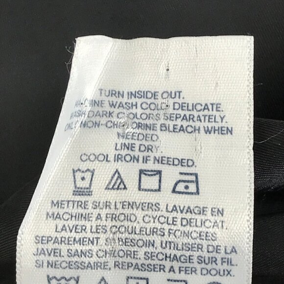 Lands' End Wool Blend 2-Button Blazer Women's Plus Size 20W Black Lined Career - Picture 9 of 9